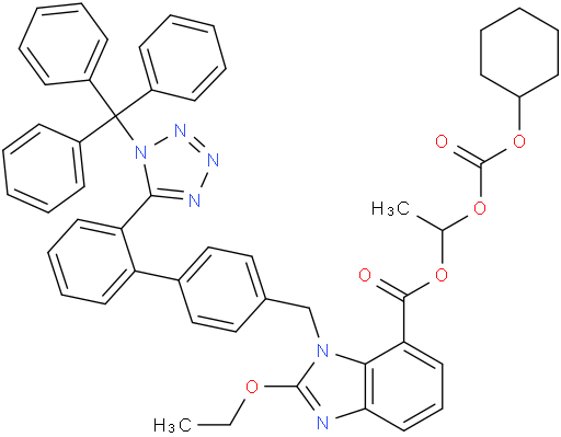 三苯基坎地沙坦酯